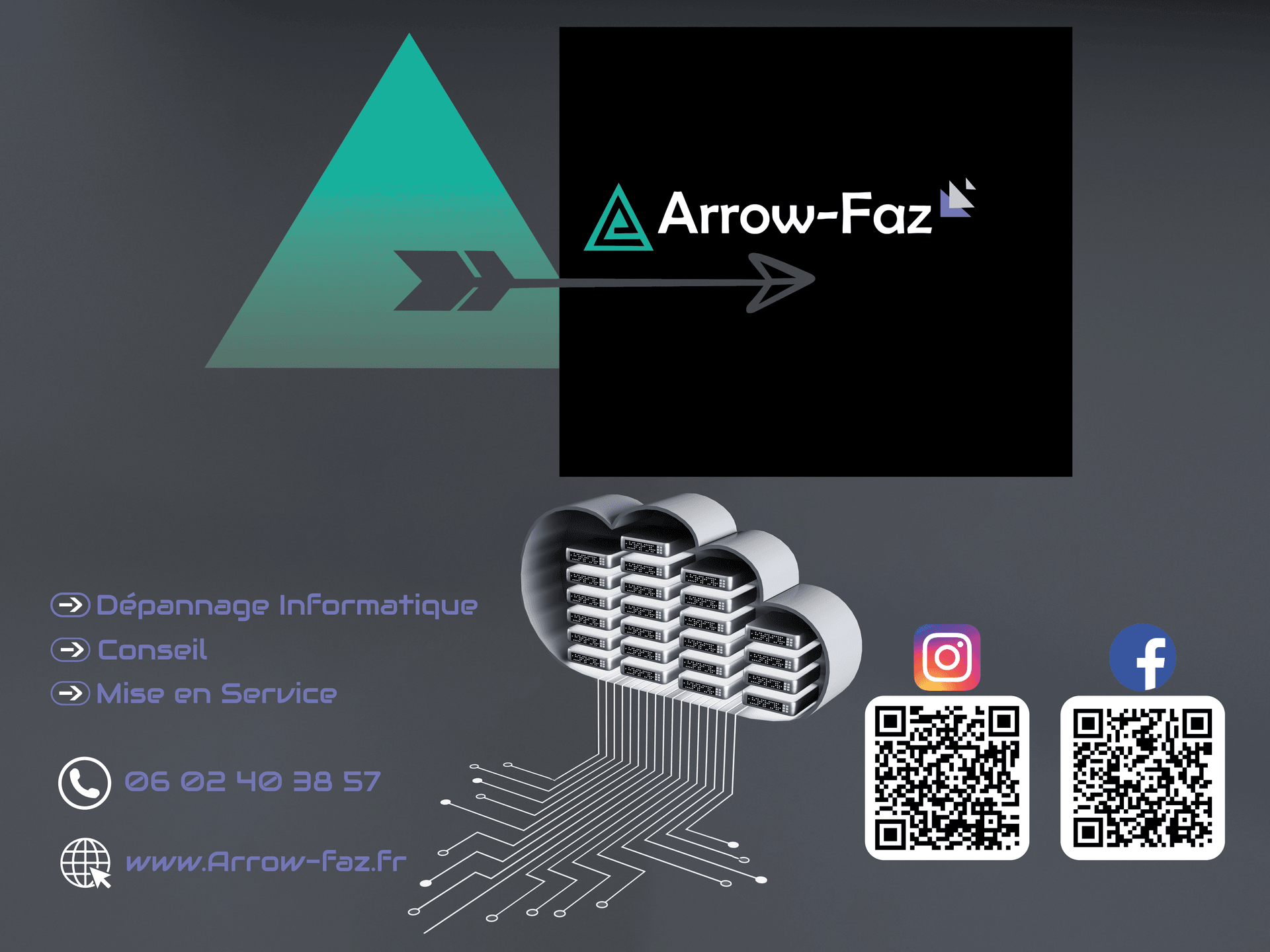 Arrow Faz informatique Angers Trélazé